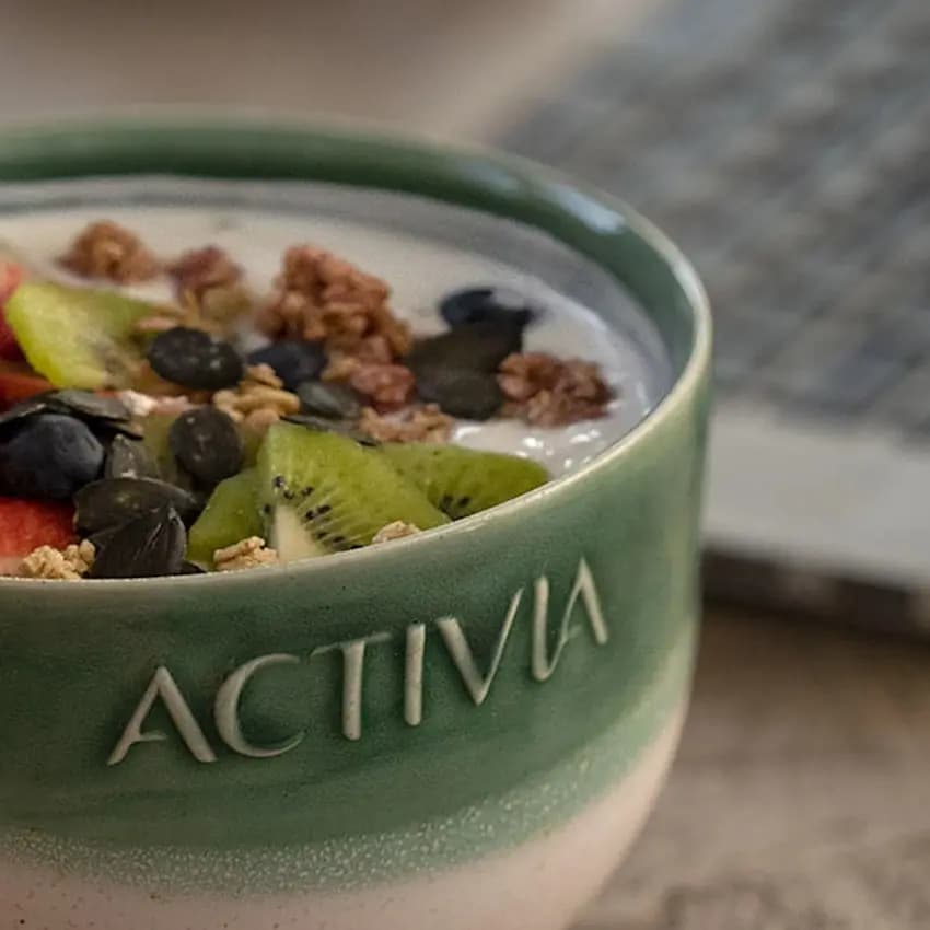 a picture of an Activia yogurt bowl.